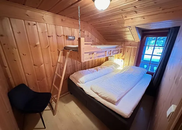Cozy Cabin With Great View And Immediate Proximity To The Ski Resort And Swimming Area